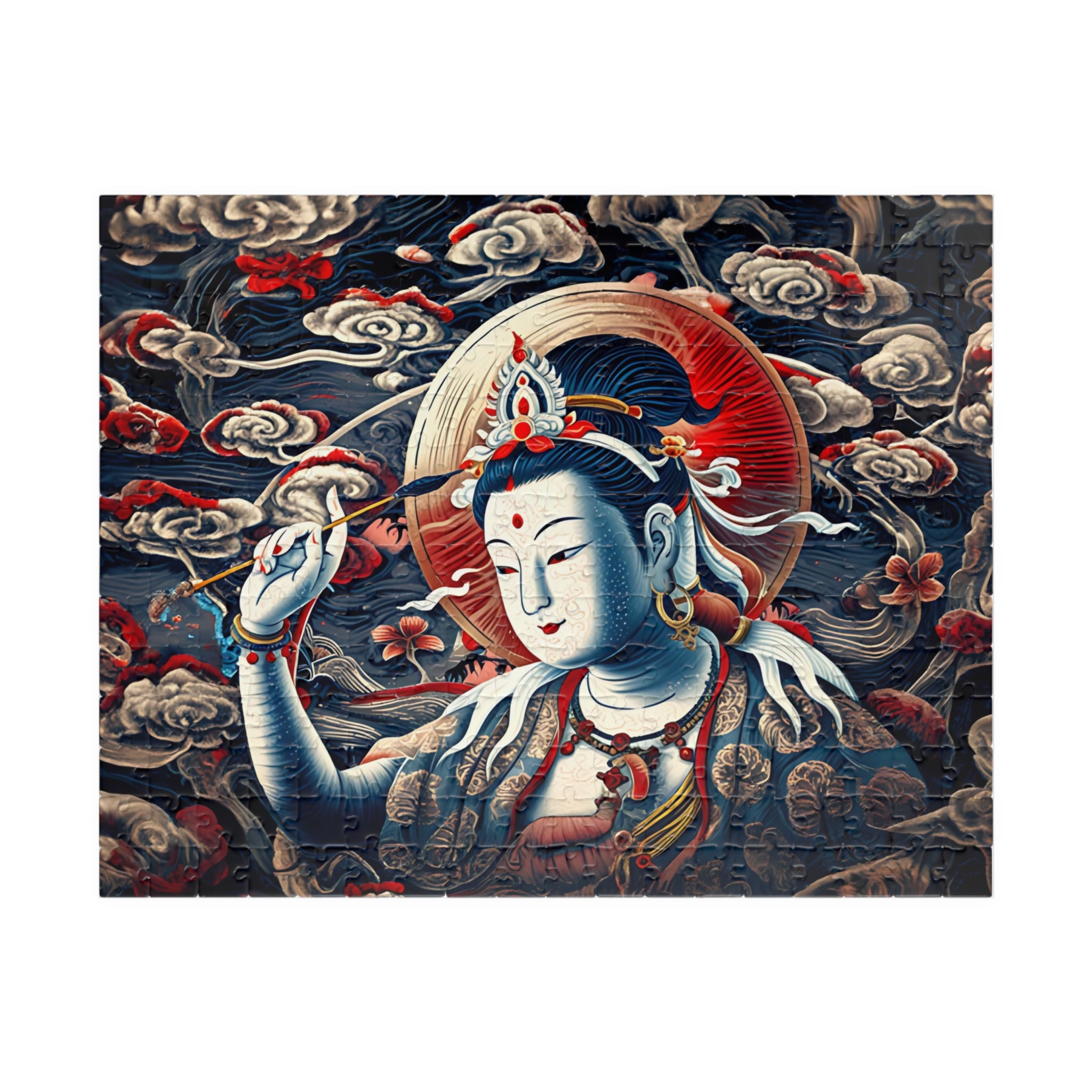 Buddha Art Puzzle — Meditation-Inspired Jigsaw (110/252/520/1014 pcs)