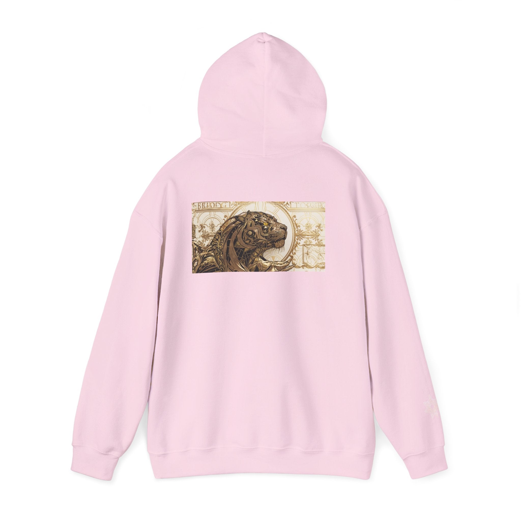 Hoodie — Vintage Steampunk Lion Crest Back Print