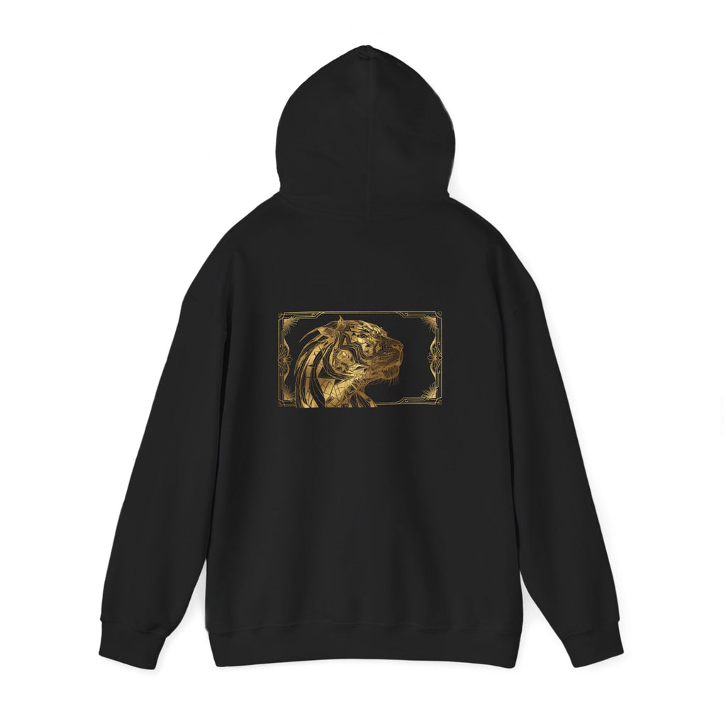 Leo Pride Hoodie — Gold Lion Art "Be Fierce" Sweatshirt