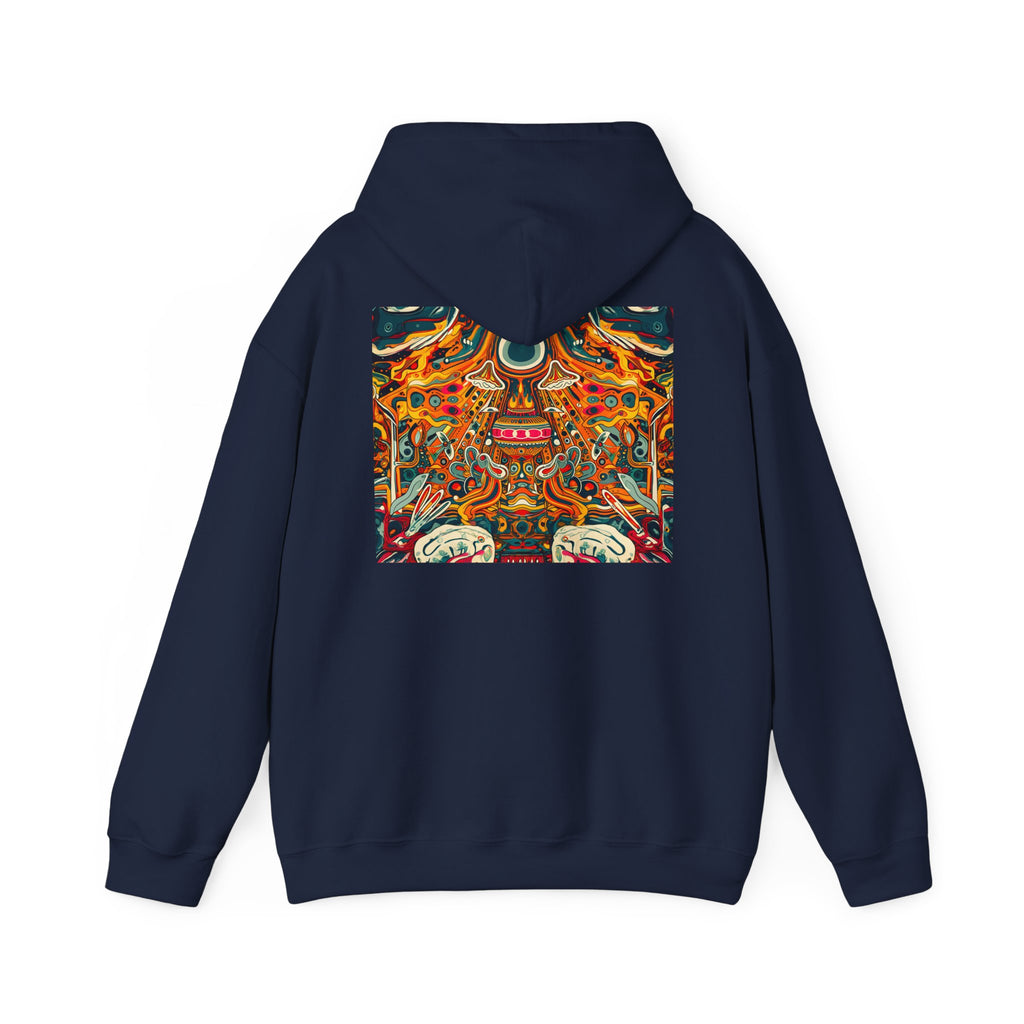 Psychedelic Abstract Hoodie – Vibrant Trippy Art Pullover