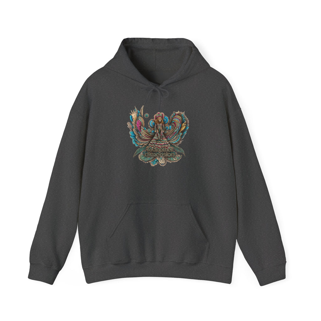 Bohemian Chic Hoodie, Unisex Sweater, Cozy Casual Wear, Gifts for Her, Artistic Sweatshirt, Festival Style Apparel