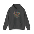Bohemian Chic Hoodie, Unisex Sweater, Cozy Casual Wear, Gifts for Her, Artistic Sweatshirt, Festival Style Apparel