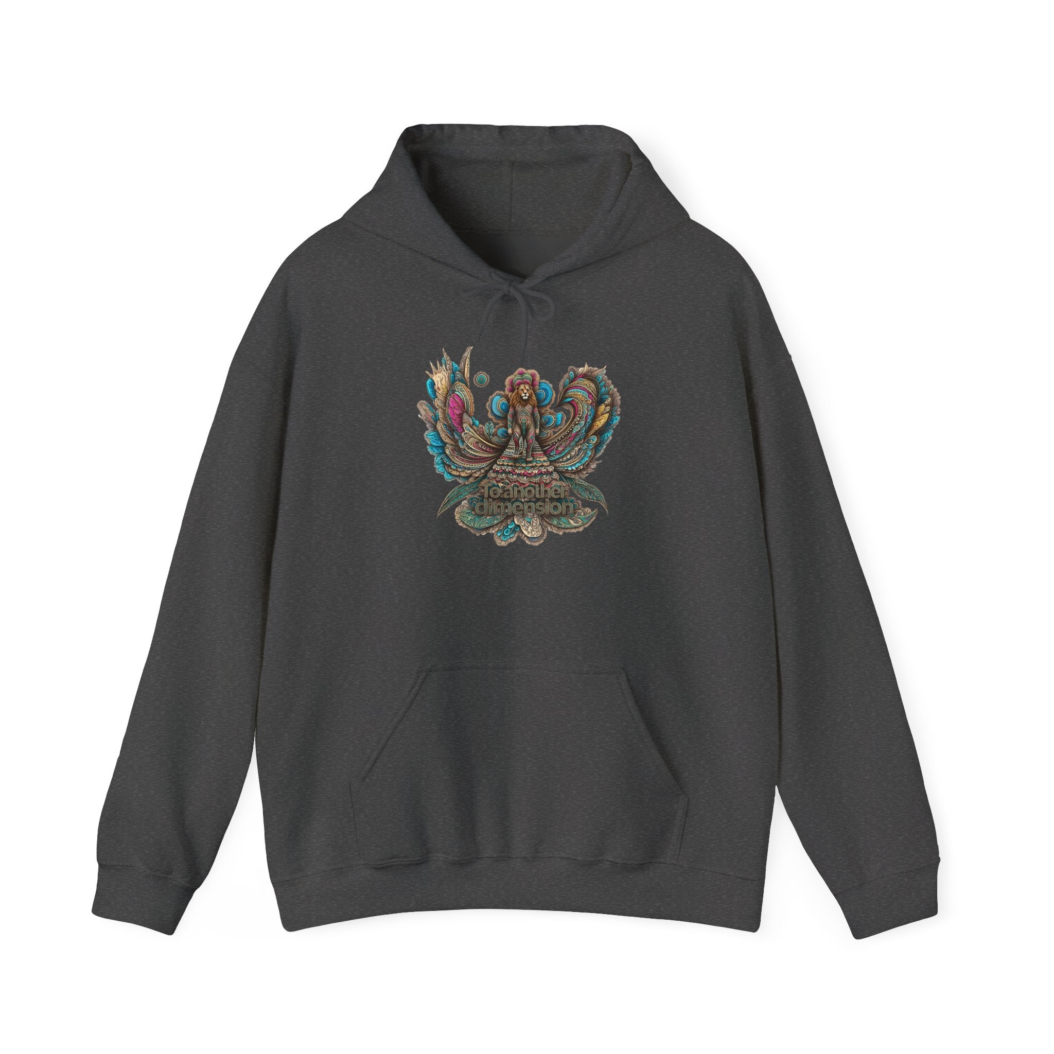 Bohemian Chic Hoodie, Unisex Sweater, Cozy Casual Wear, Gifts for Her, Artistic Sweatshirt, Festival Style Apparel