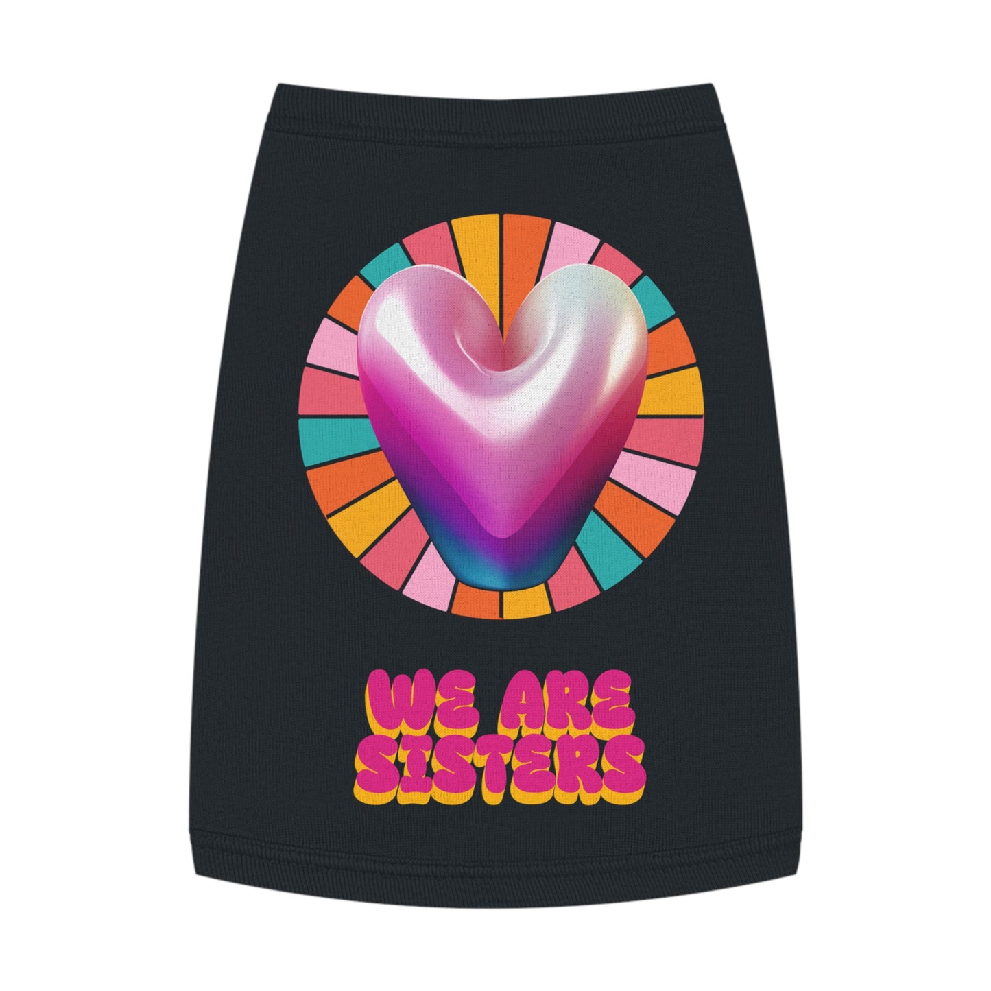 Joyful Pet Tank Top | We Are Sisters | Fun Dog Apparel, Summer Pet Wear, Cute Pet Gifts, Pet Fashion