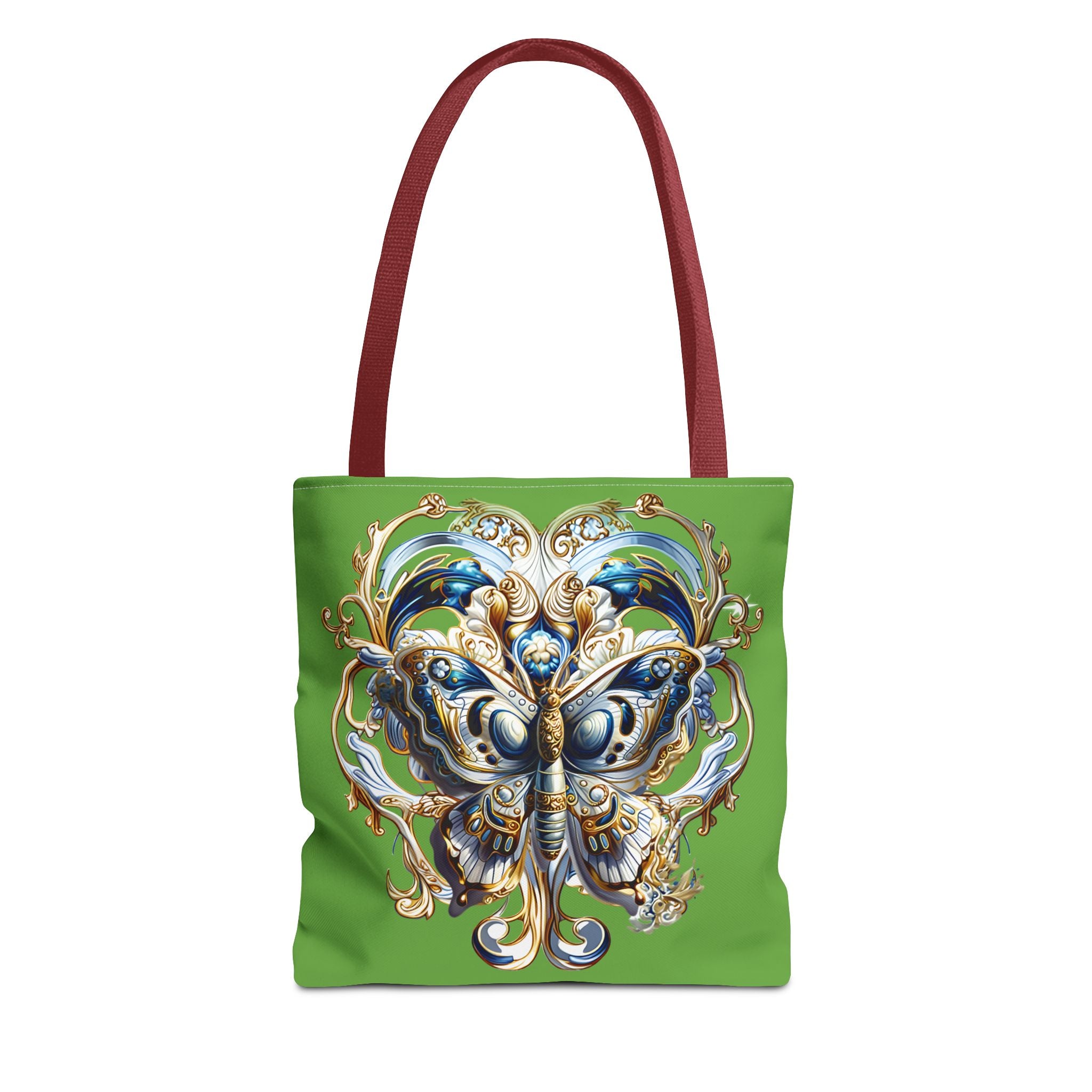 Butterfly Floral Tote Bag