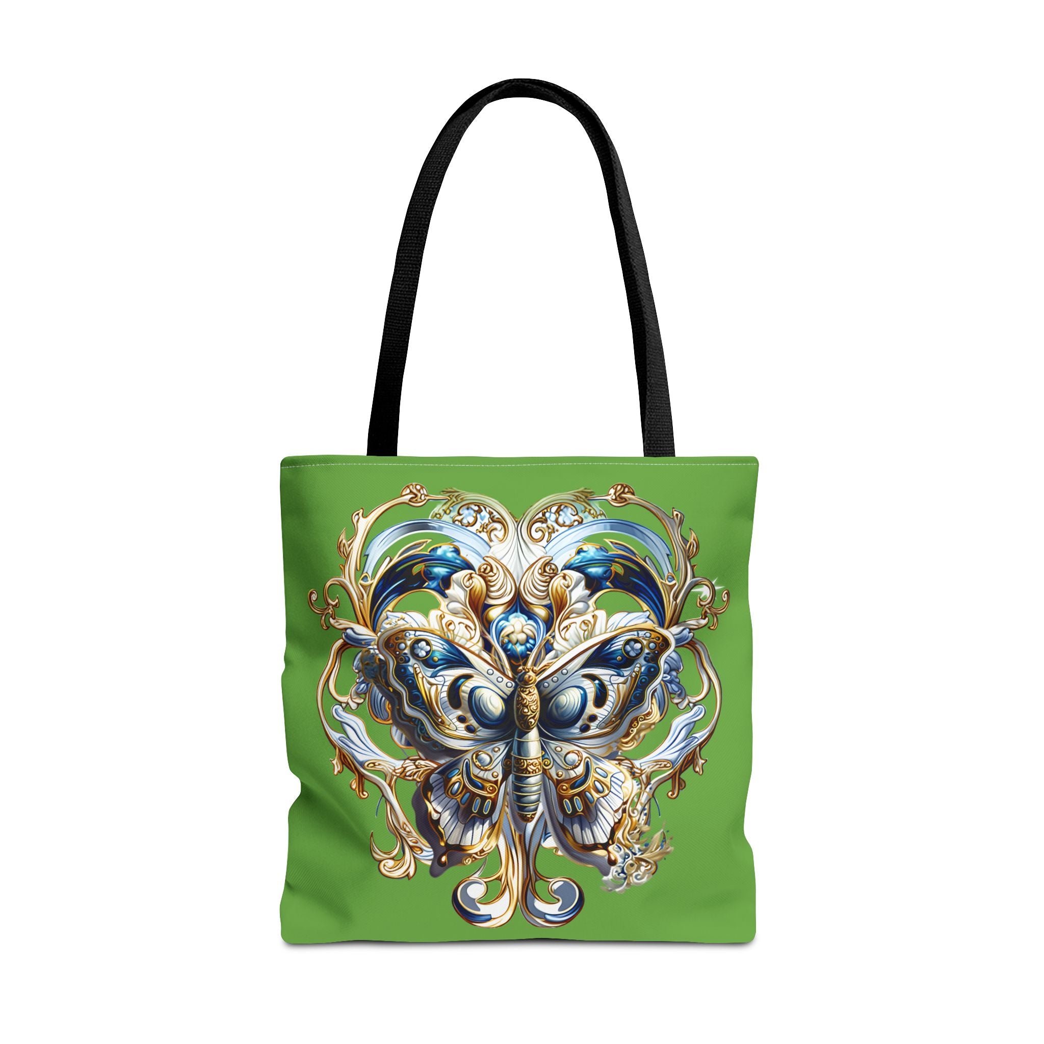 Butterfly Floral Tote Bag