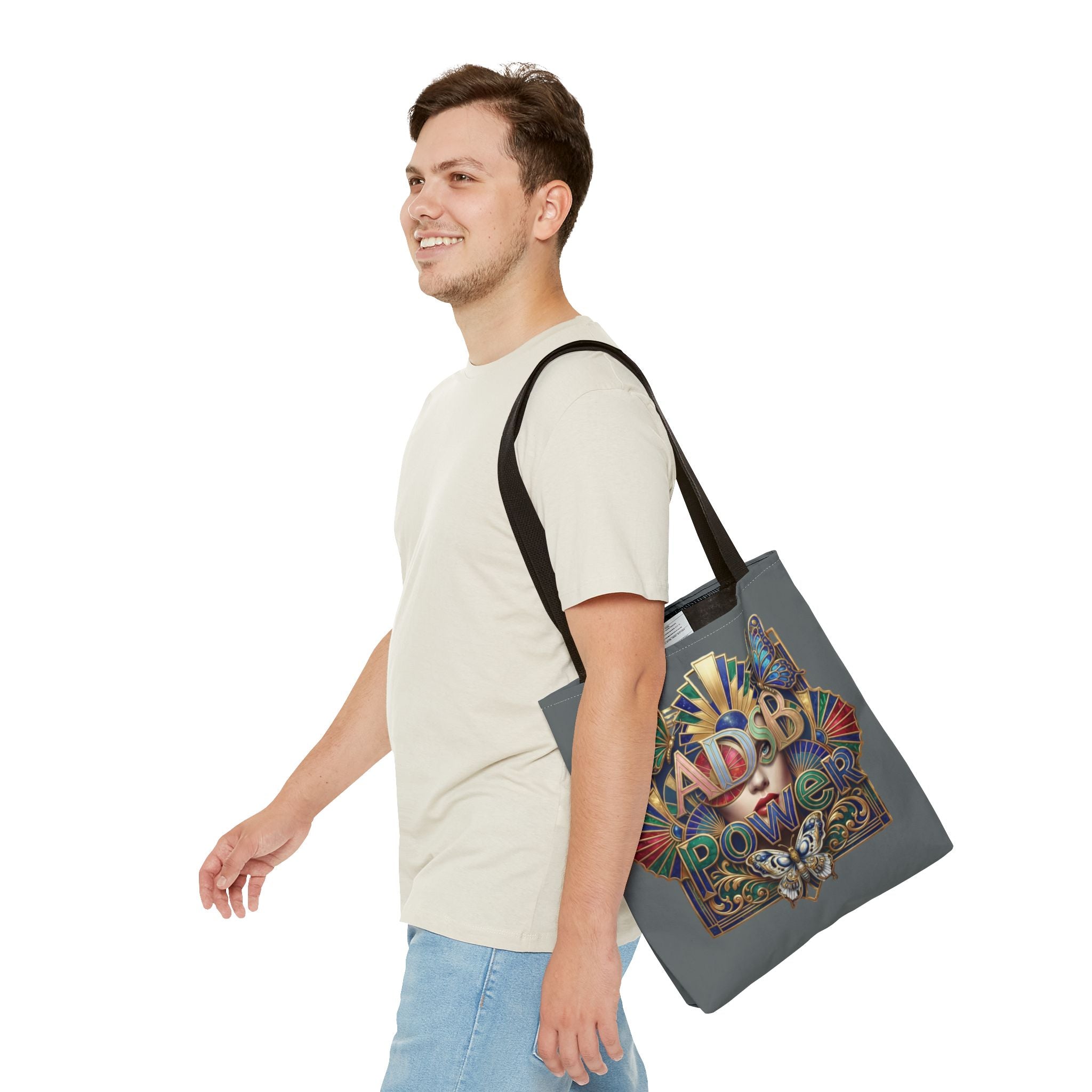 Tote Bag — 'ADSB Power' Decorative Art Nouveau Tote