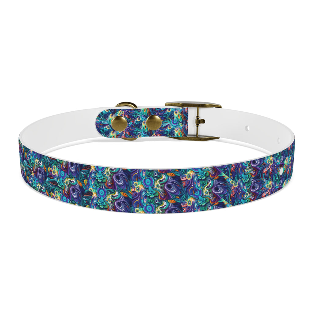Dog Collar - Colorful and Heartwarming  Floral Design