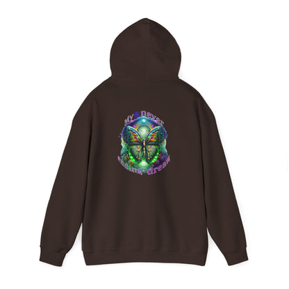 Enchanted Butterfly Hoodie - Cozy Unisex Sweatshirt, Nature Lover Gift, Cool Streetwear, Eco-Friendly Apparel, Festival Wear