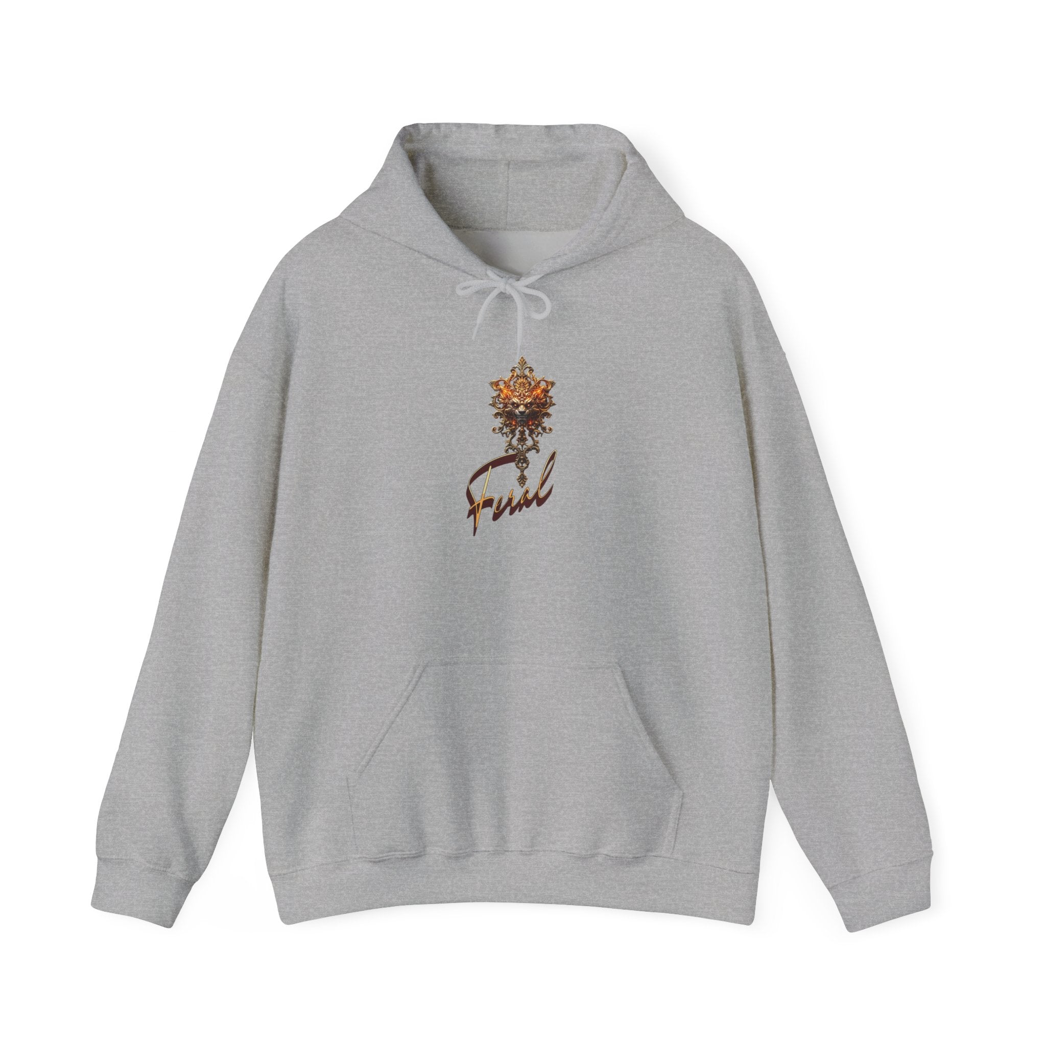 Leo Pride Hoodie — Gold Lion Art "Be Fierce" Sweatshirt