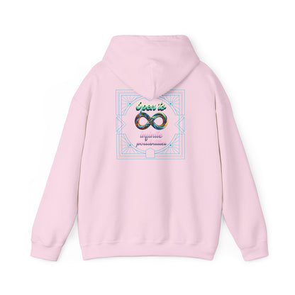 Infinite Possibilities Unisex Heavy Blend Hooded Sweatshirt, Cozy Hoodie, Gift for Her/Him, Casual Wear, Inspirational Sweatshirt