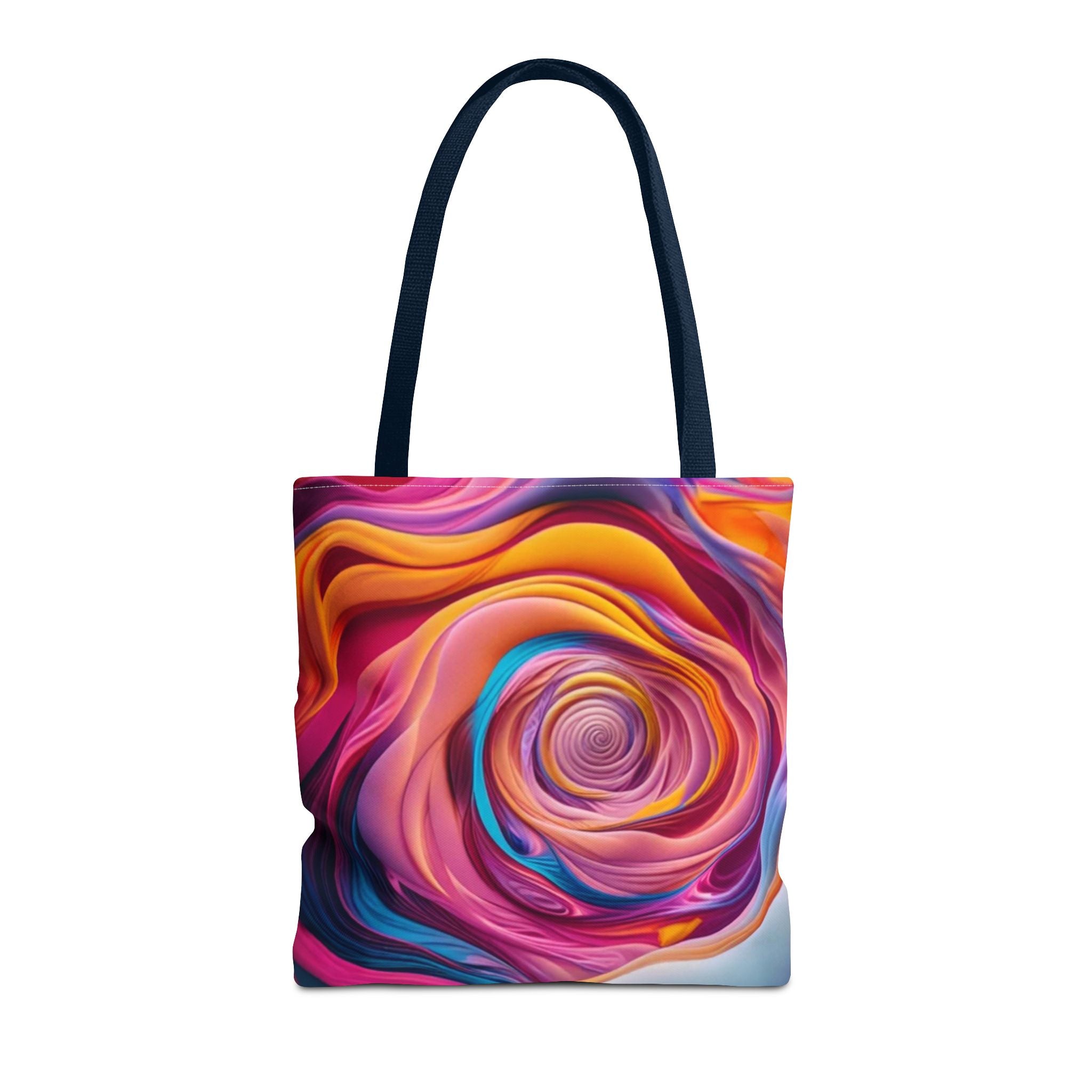 Artistic Floral Tote Bag, Colorful Shoulder Bag, Bohemian Style Tote, Gift for Flower Lovers, Shopping Bag, Eco-Friendly Canvas