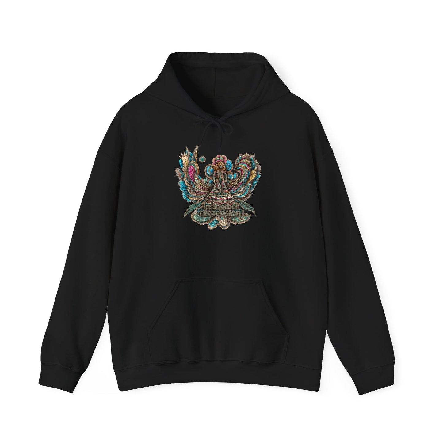 Bohemian Chic Hoodie, Unisex Sweater, Cozy Casual Wear, Gifts for Her, Artistic Sweatshirt, Festival Style Apparel