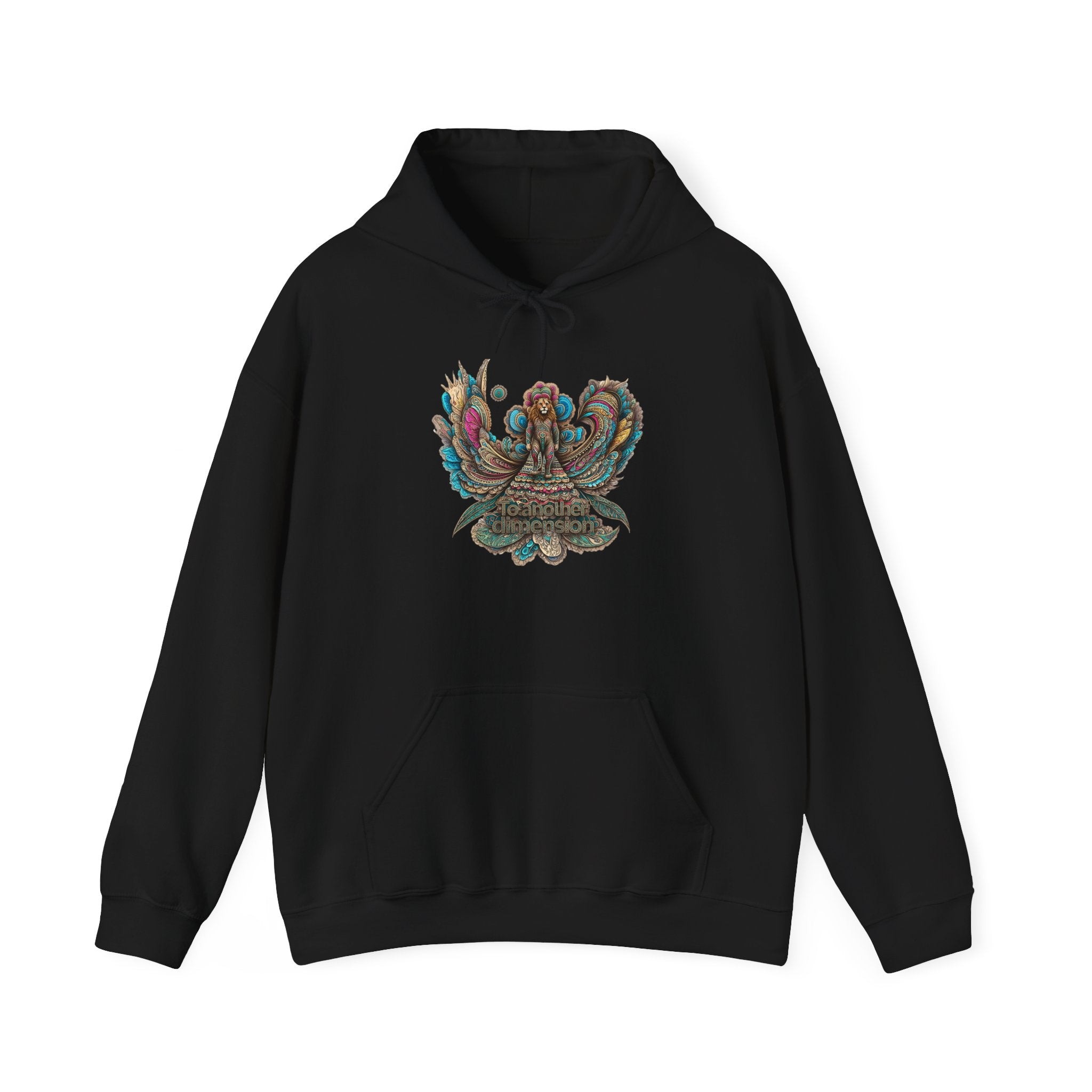 Bohemian Chic Hoodie, Unisex Sweater, Cozy Casual Wear, Gifts for Her, Artistic Sweatshirt, Festival Style Apparel