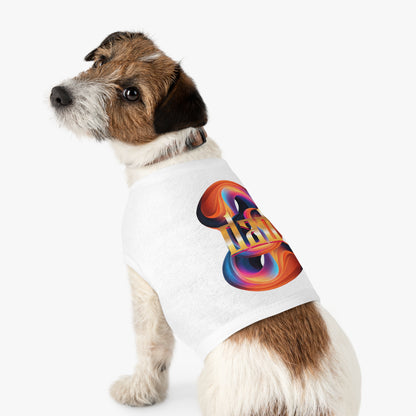 Vibrant Pet Tank Top with Colorful Design, Funny Pet Shirt, Dog Apparel, Cat Clothing, Pet Fashion, Summer Wear