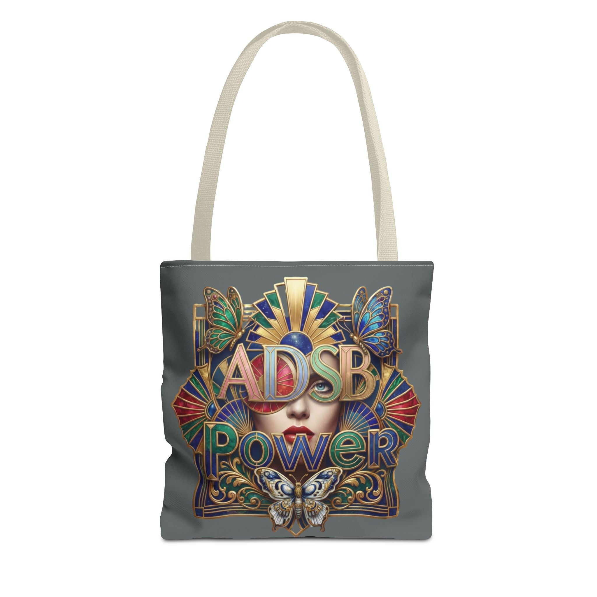 Tote Bag — 'ADSB Power' Decorative Art Nouveau Tote