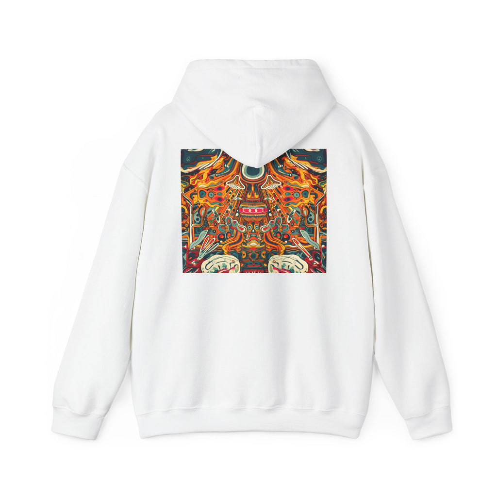 Psychedelic Abstract Hoodie – Vibrant Trippy Art Pullover