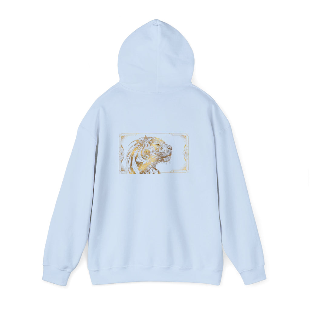 Leo Pride Hoodie — Gold Lion Art "Be Fierce" Sweatshirt