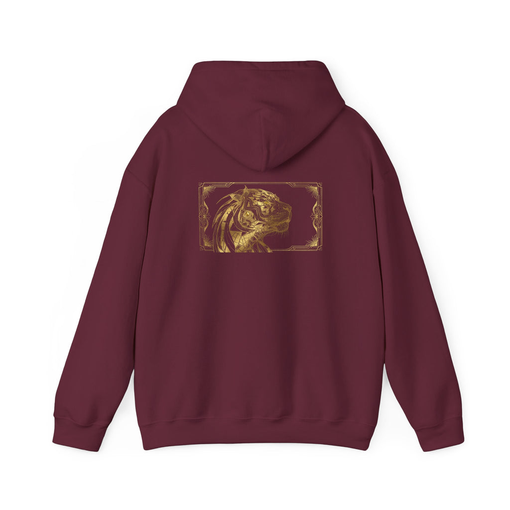 Leo Pride Hoodie — Gold Lion Art "Be Fierce" Sweatshirt