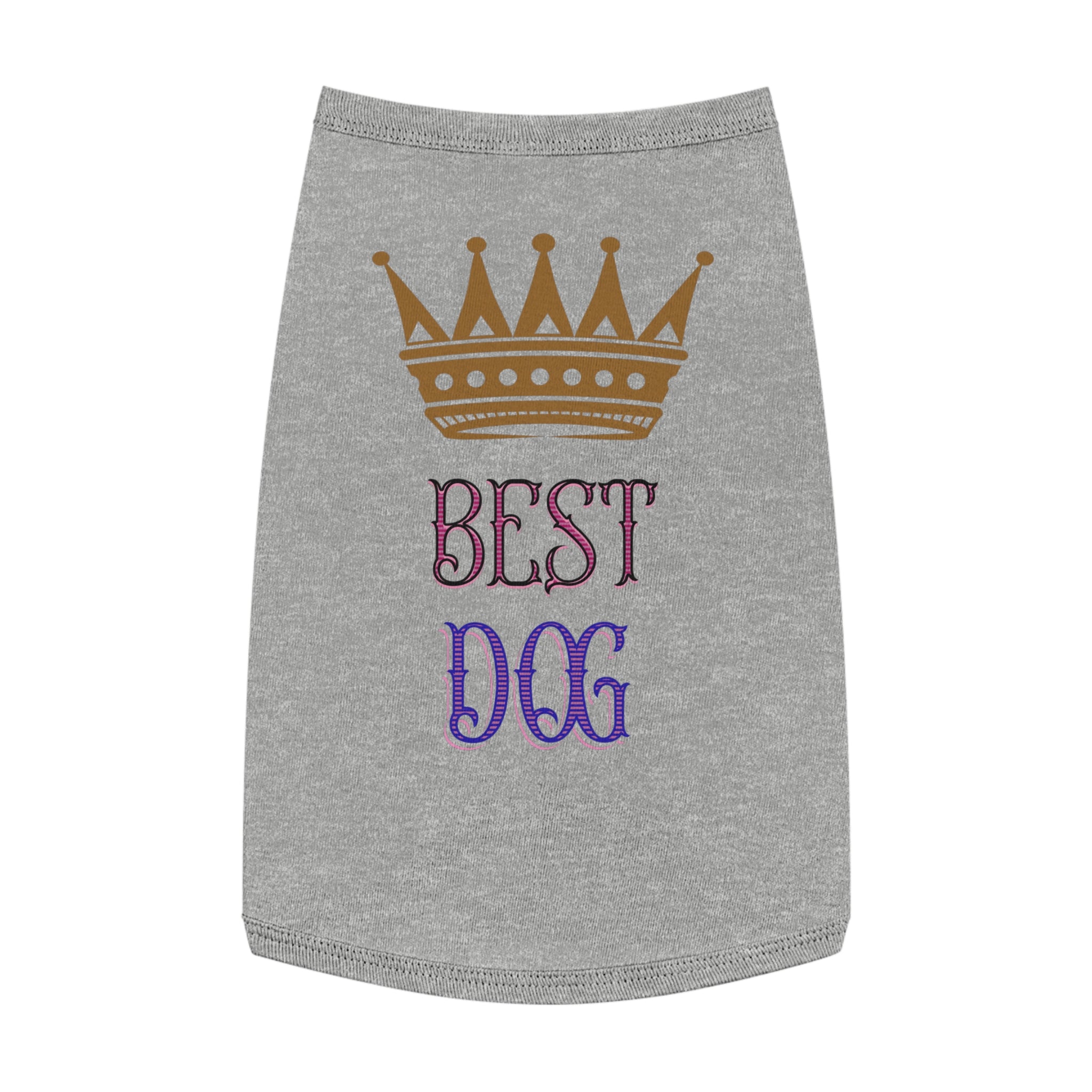 Royal Best Dog Tank Top, Dog Apparel, Pet Clothing, Dog Gift, Funny Pet Shirts, Dog Lover Gift