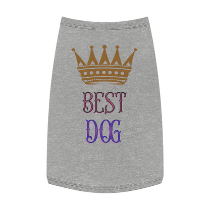 Royal Best Dog Tank Top, Dog Apparel, Pet Clothing, Dog Gift, Funny Pet Shirts, Dog Lover Gift