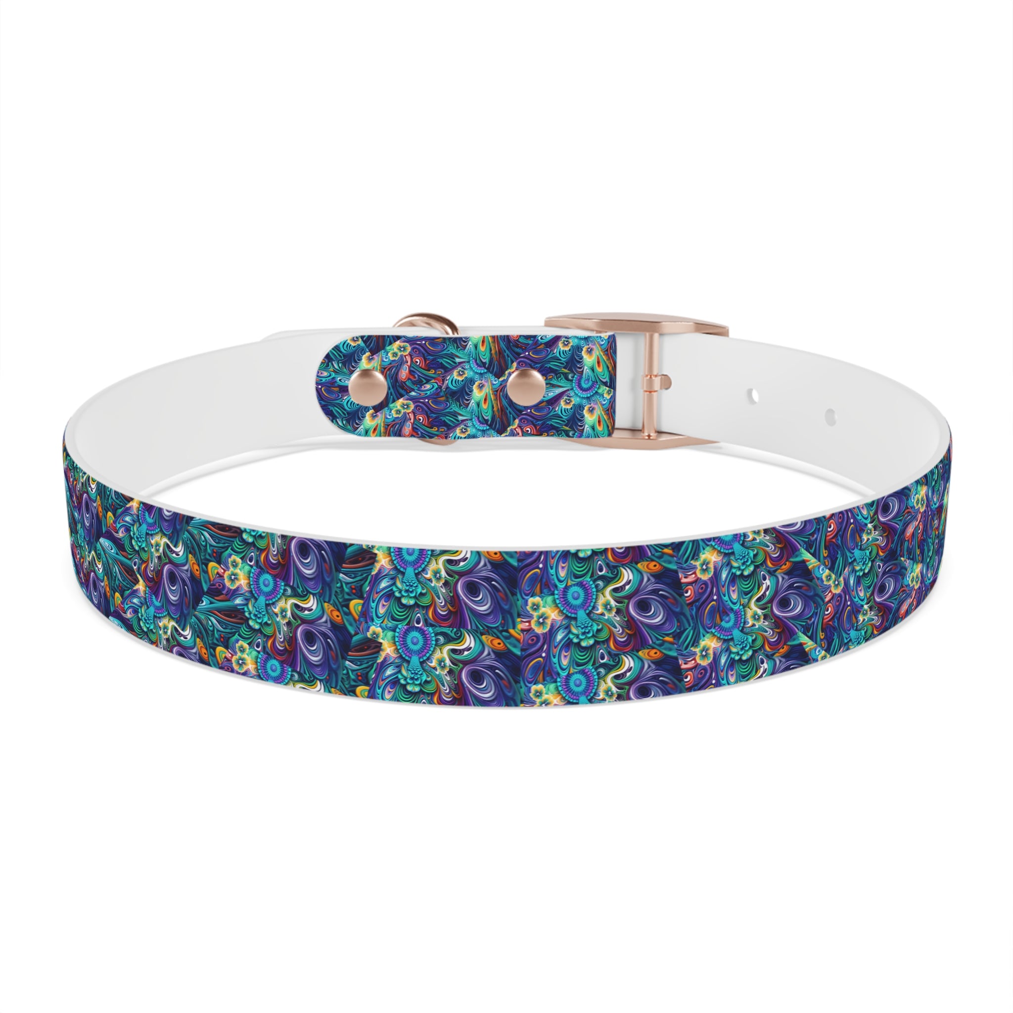 Dog Collar - Colorful and Heartwarming  Floral Design