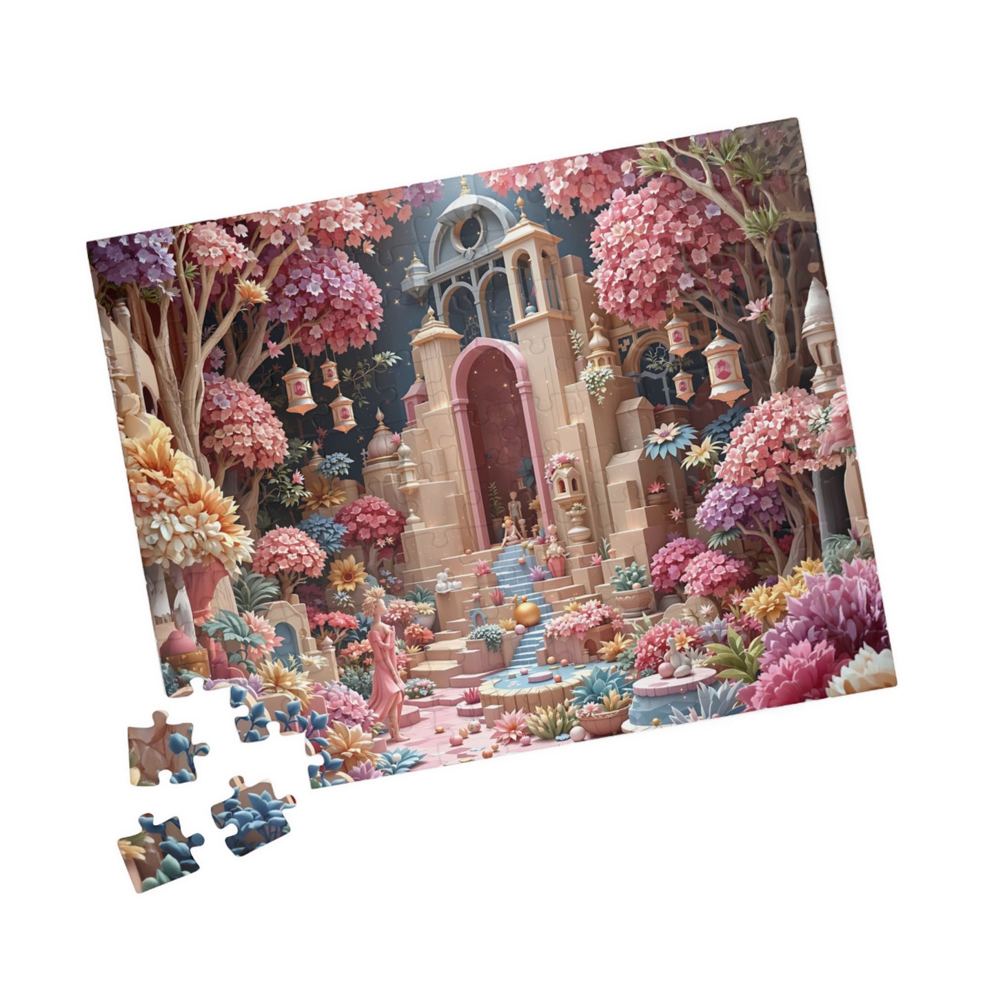 Fantasy Garden Puzzle - Enchanting 110, 252, 520-Piece Jigsaw for Relaxation and Fun, Perfect Gift for Puzzle Lovers, Family [...]