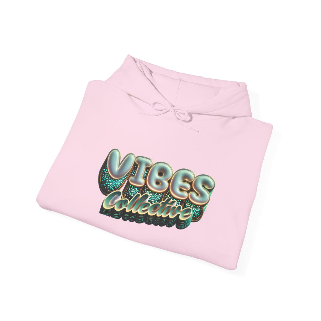 Vibes Collective Hoodie — Decorative Moth Graphic Streetwear