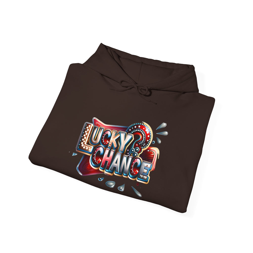 Lucky Chance Hooded Sweatshirt | Cozy Comfort, Unisex Hoodie, Perfect for Casual Outings, Great Gift for Birthdays, Lucky Charm Apparel