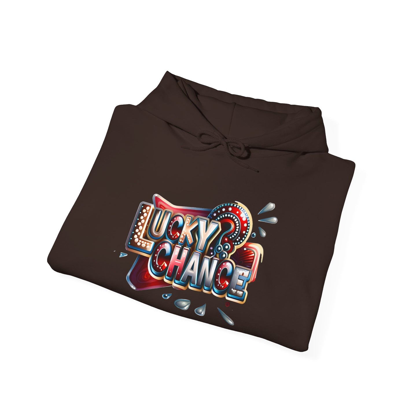 Lucky Chance Hooded Sweatshirt | Cozy Comfort, Unisex Hoodie, Perfect for Casual Outings, Great Gift for Birthdays, Lucky Charm Apparel