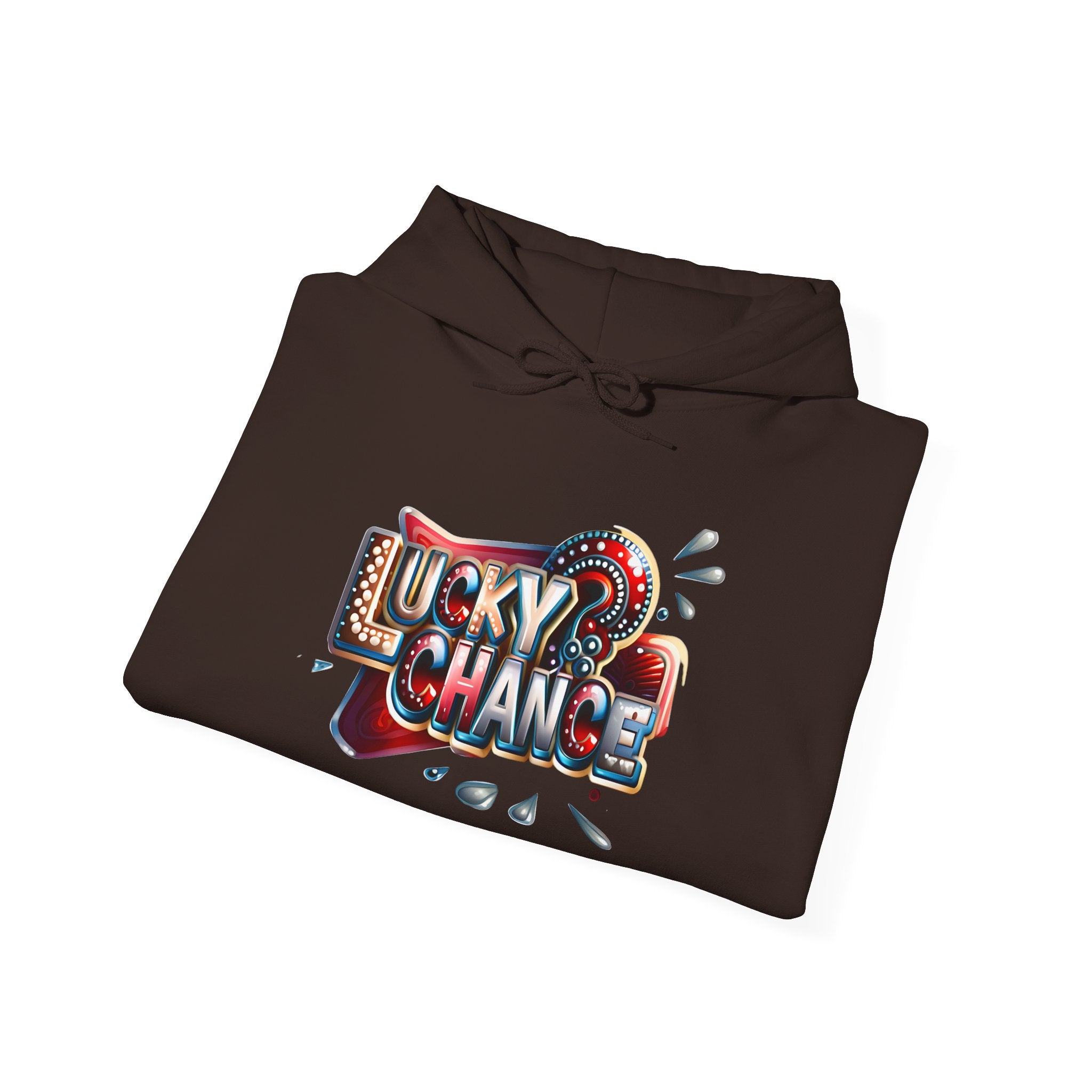 Lucky Chance Hooded Sweatshirt | Cozy Comfort, Unisex Hoodie, Perfect for Casual Outings, Great Gift for Birthdays, Lucky Charm Apparel