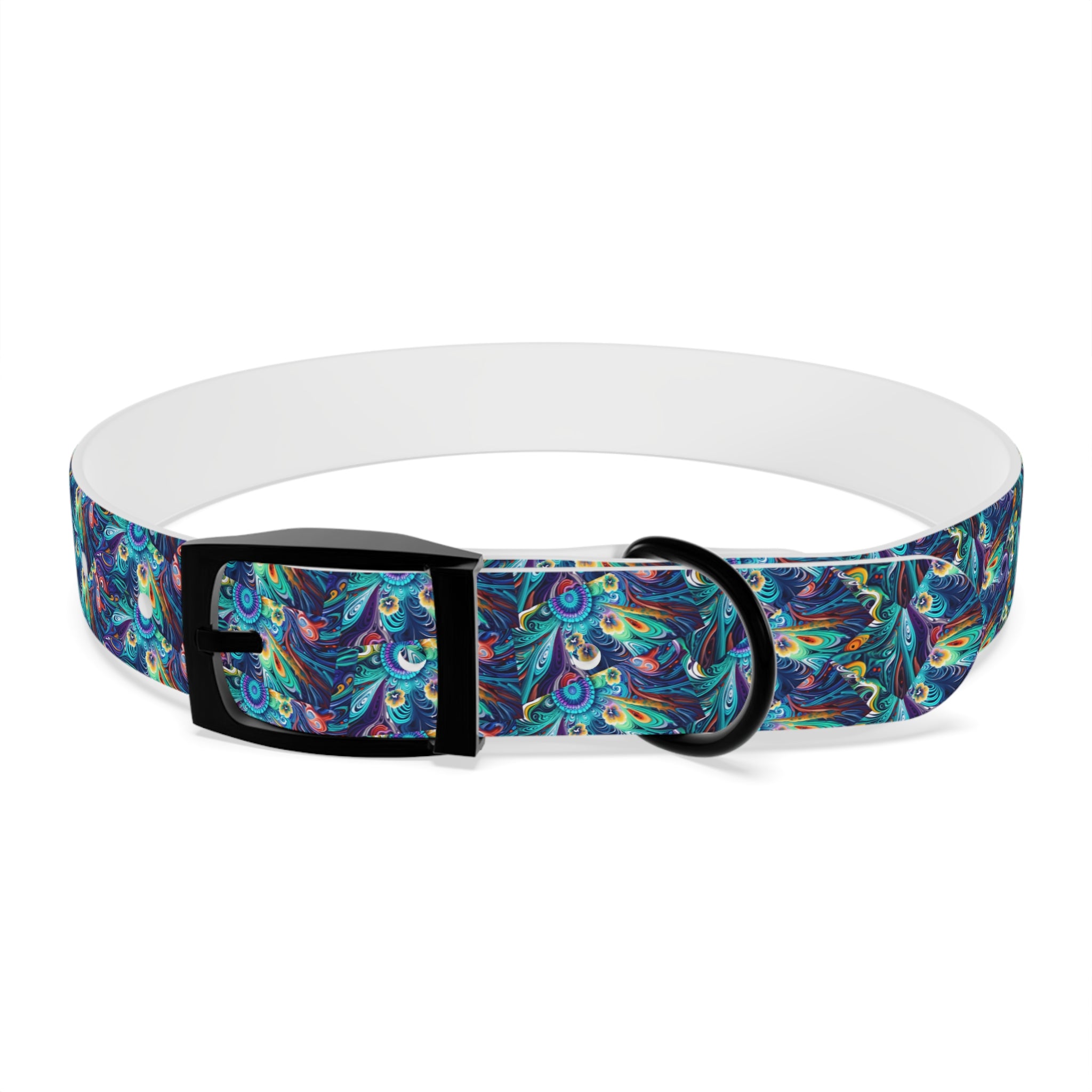 Dog Collar - Colorful and Heartwarming  Floral Design