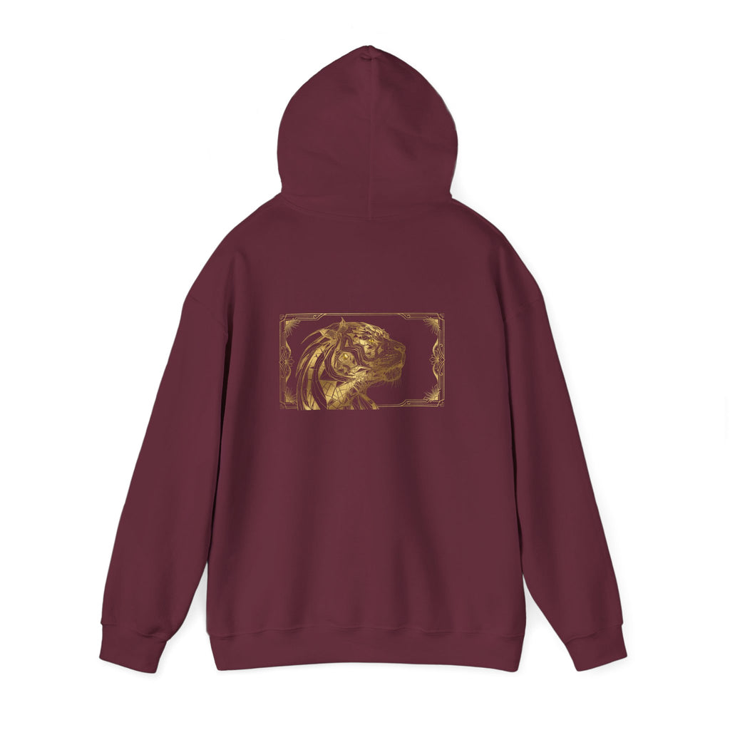 Leo Pride Hoodie — Gold Lion Art "Be Fierce" Sweatshirt