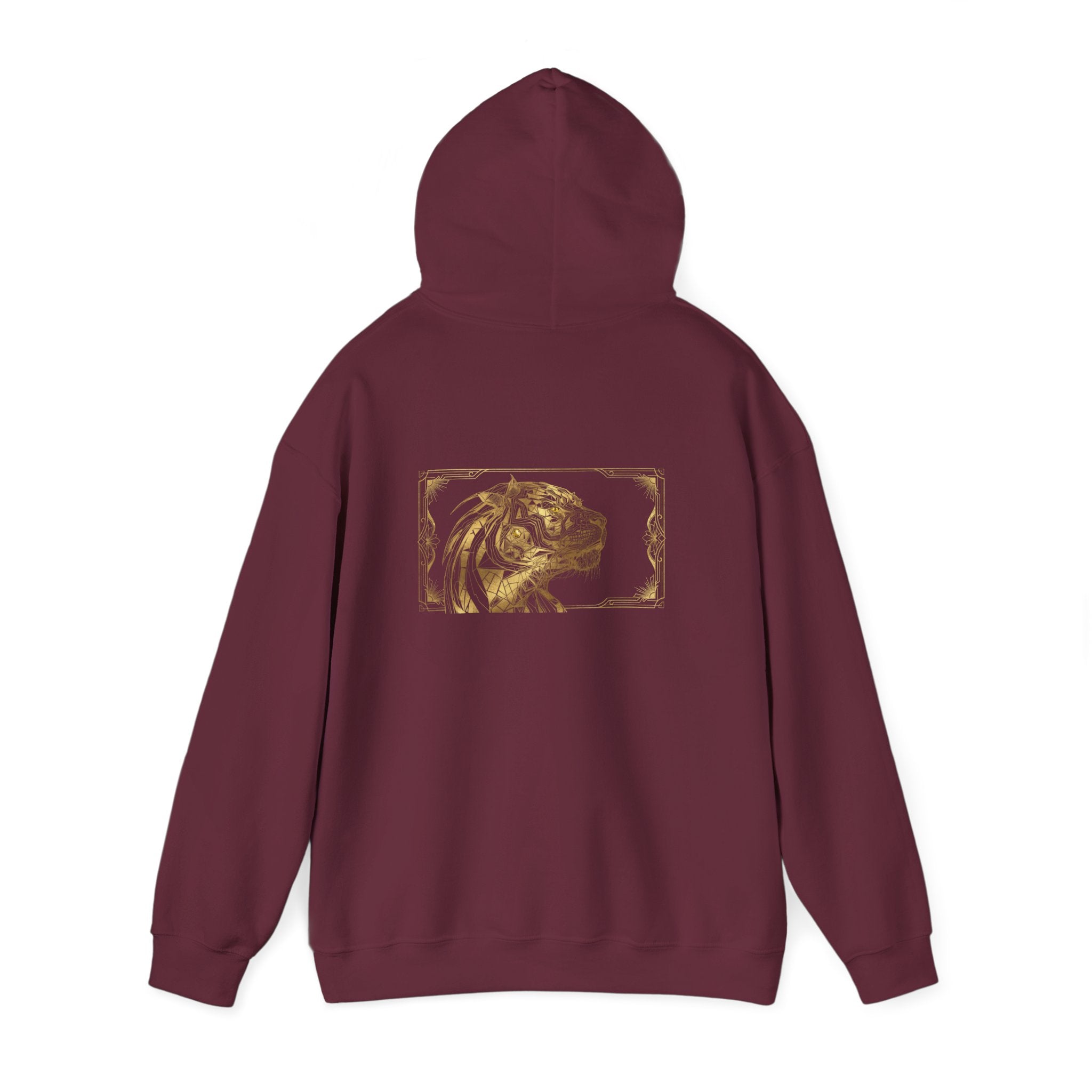Leo Pride Hoodie — Gold Lion Art "Be Fierce" Sweatshirt