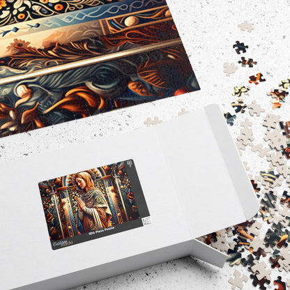 Puzzle of Serenity | Religious Art Puzzle, Jigsaw Puzzle for Meditation, Spiritual Gift, Home Decor, Mindfulness Activity