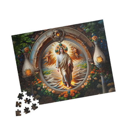 Spiritual Art Puzzle – 110, 252, 520, 1014-Pieces, Puzzle Gift, Meditation Decor, Mindfulness Activity, Unique Home Decor