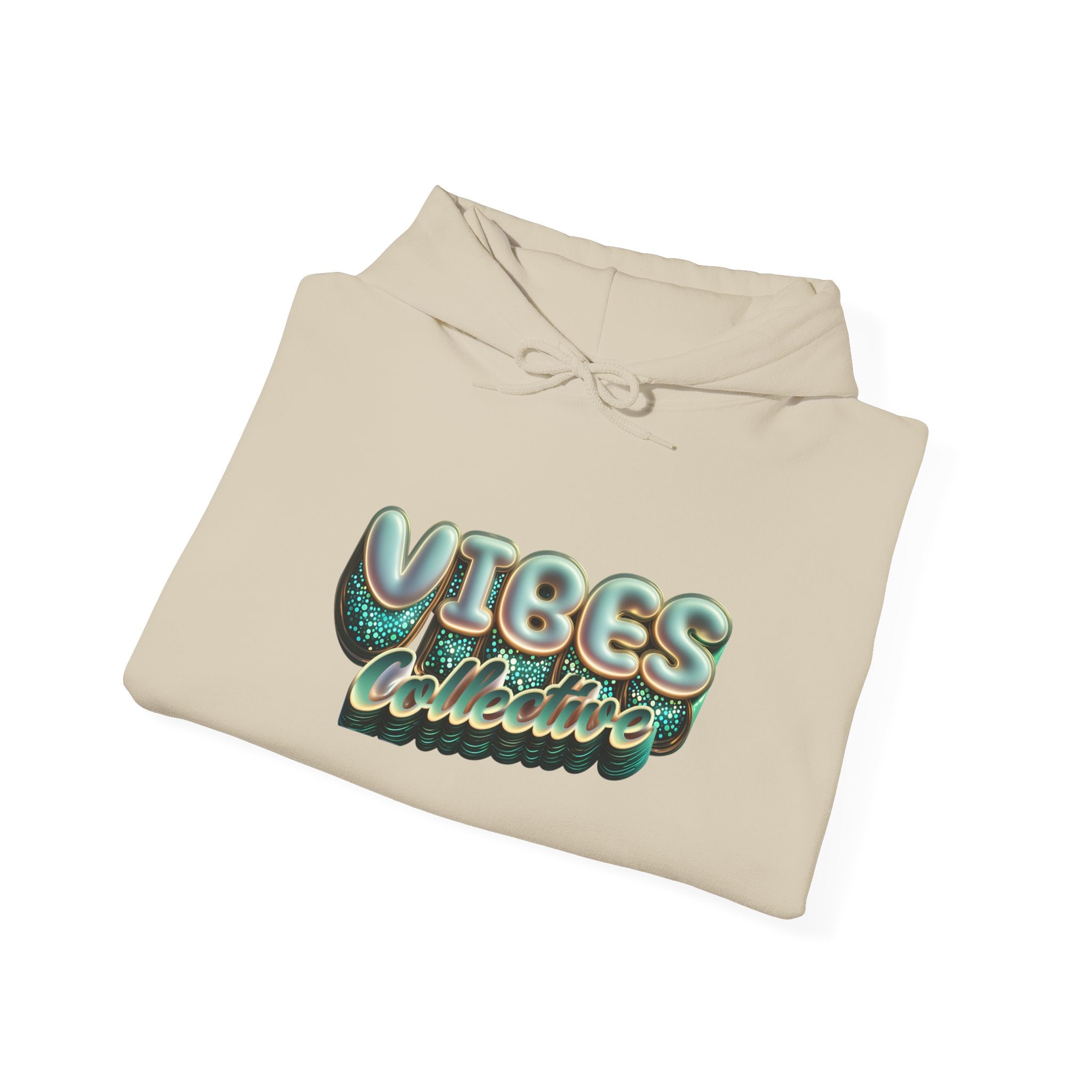 Vibes Collective Hoodie — Decorative Moth Graphic Streetwear