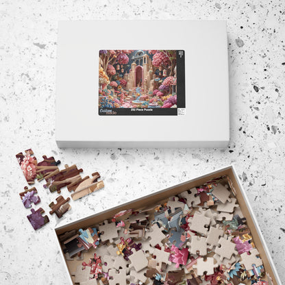 Fantasy Garden Puzzle - Enchanting 110, 252, 520-Piece Jigsaw for Relaxation and Fun, Perfect Gift for Puzzle Lovers, Family [...]