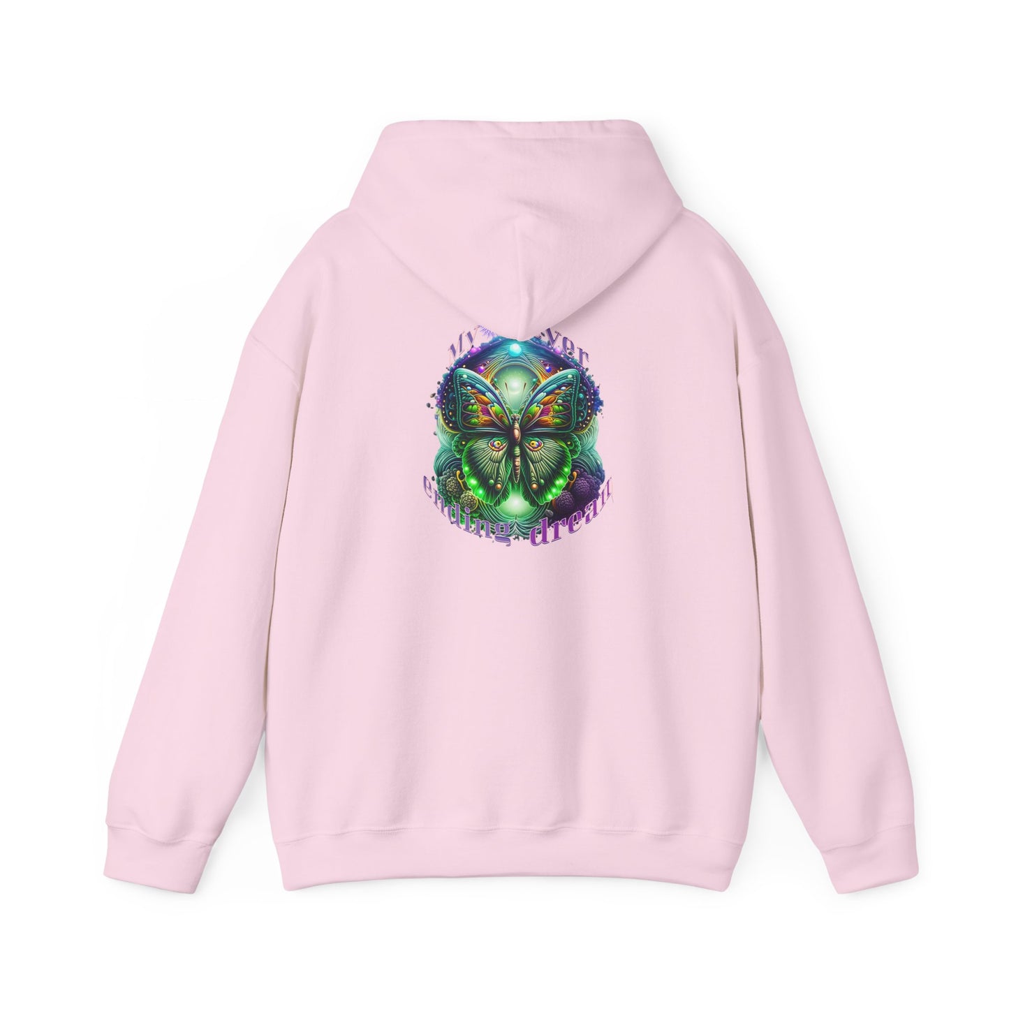 Enchanted Butterfly Hoodie - Cozy Unisex Sweatshirt, Nature Lover Gift, Cool Streetwear, Eco-Friendly Apparel, Festival Wear