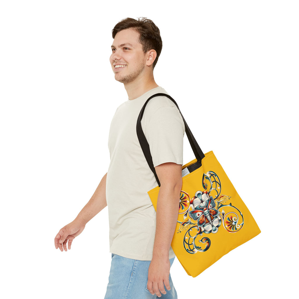 Butterfly Heart Tote Bag