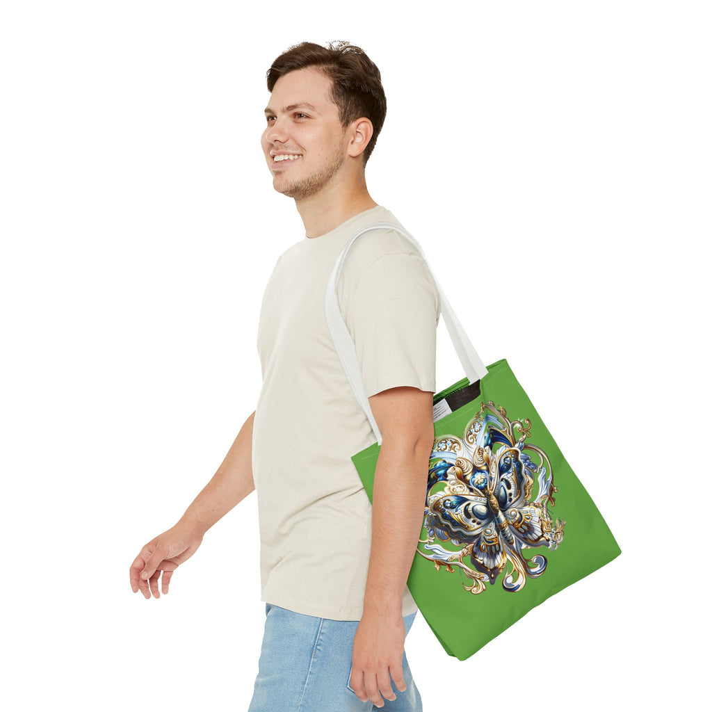 Butterfly Floral Tote Bag