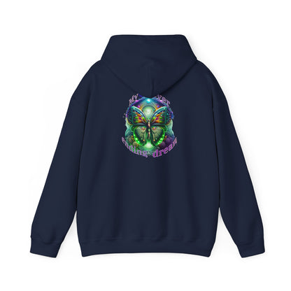 Enchanted Butterfly Hoodie - Cozy Unisex Sweatshirt, Nature Lover Gift, Cool Streetwear, Eco-Friendly Apparel, Festival Wear
