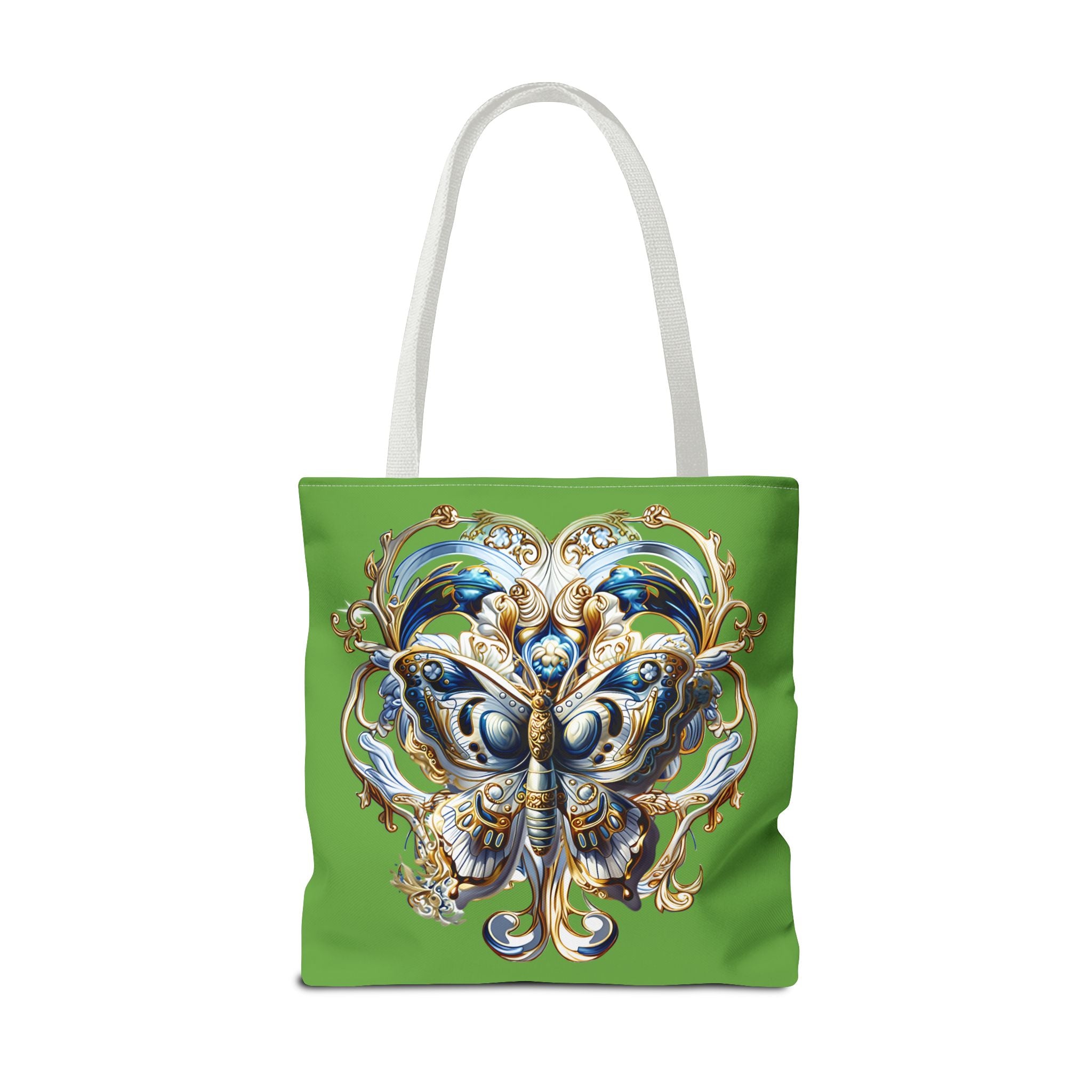 Butterfly Floral Tote Bag