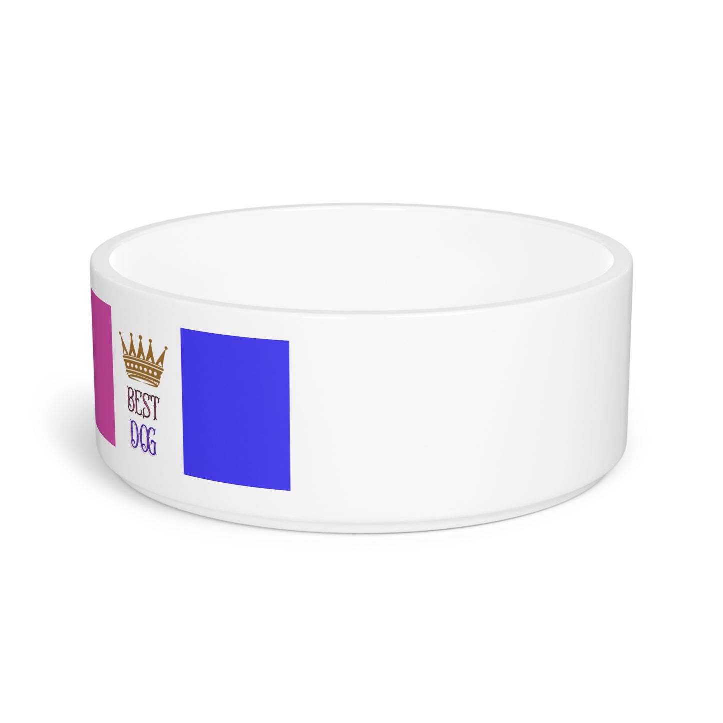 Custom Pet Bowl | Happy Eats Design, Dog Food Dish, Personalized Pet Dish, Ideal Gift for Dog Lovers, Stylish Pet Accessories