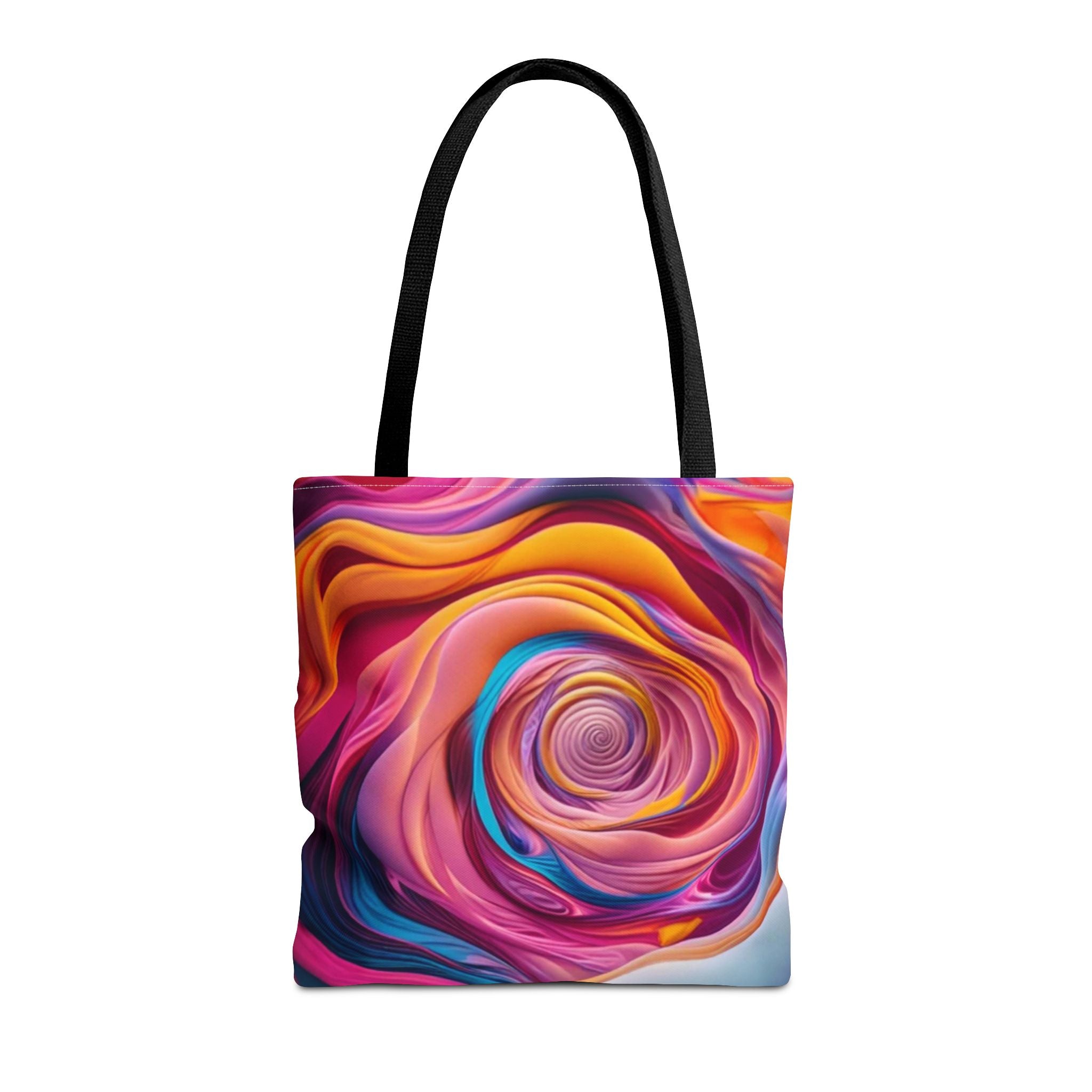 Artistic Floral Tote Bag, Colorful Shoulder Bag, Bohemian Style Tote, Gift for Flower Lovers, Shopping Bag, Eco-Friendly Canvas