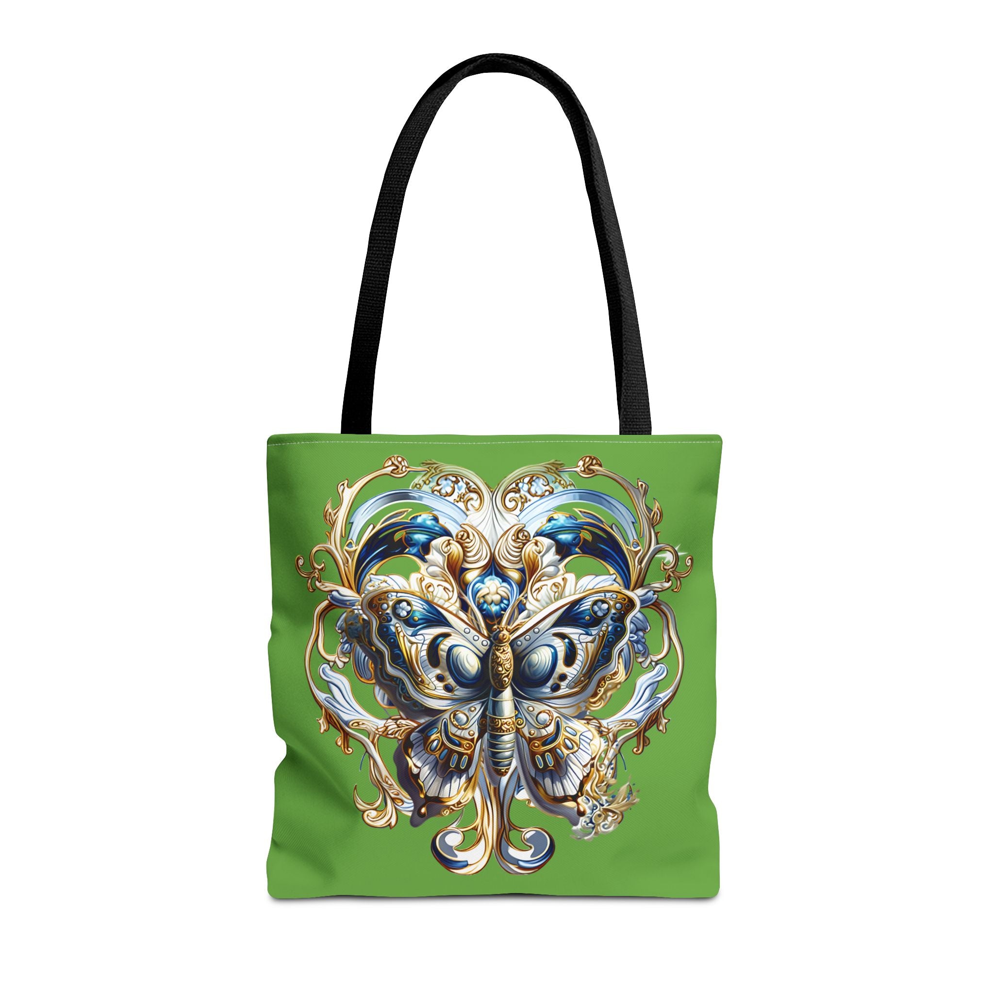 Butterfly Floral Tote Bag