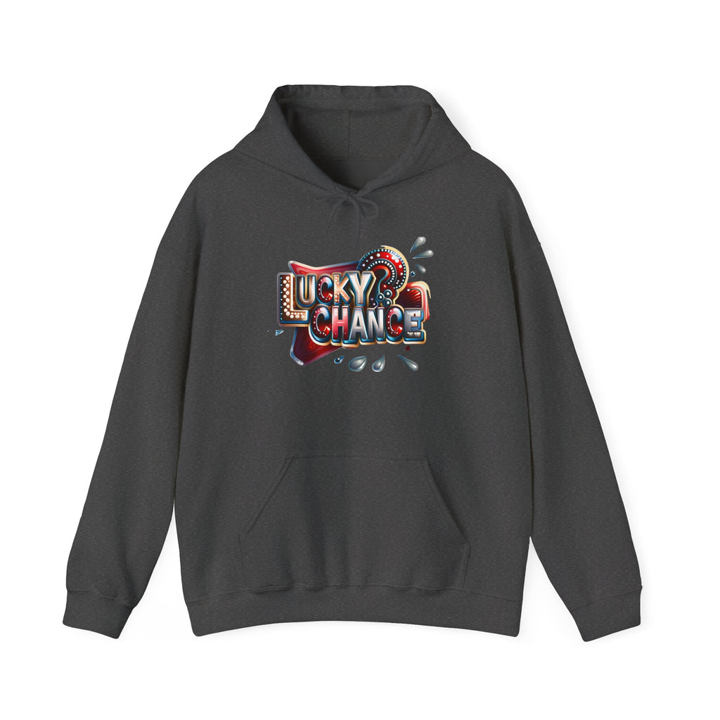 Lucky Chance Hooded Sweatshirt | Cozy Comfort, Unisex Hoodie, Perfect for Casual Outings, Great Gift for Birthdays, Lucky Charm Apparel