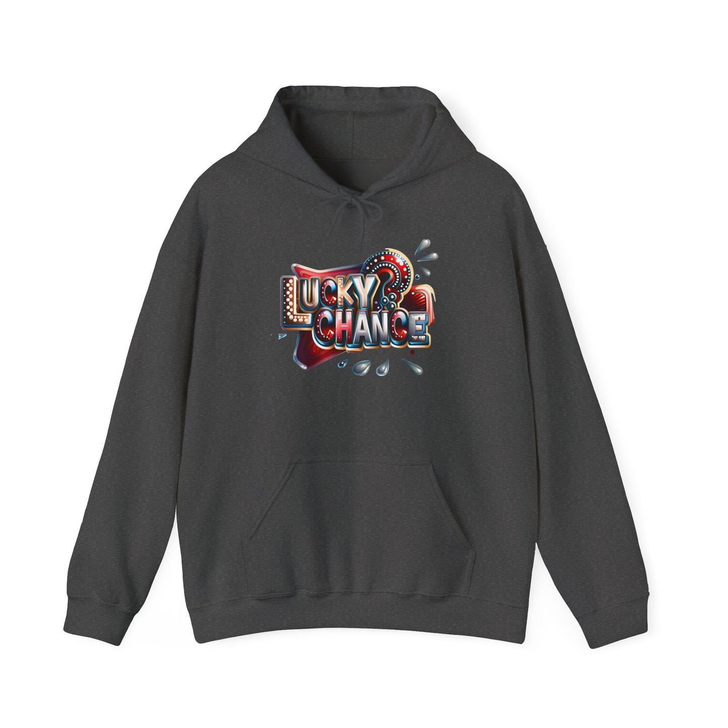 Lucky Chance Hooded Sweatshirt | Cozy Comfort, Unisex Hoodie, Perfect for Casual Outings, Great Gift for Birthdays, Lucky Charm Apparel