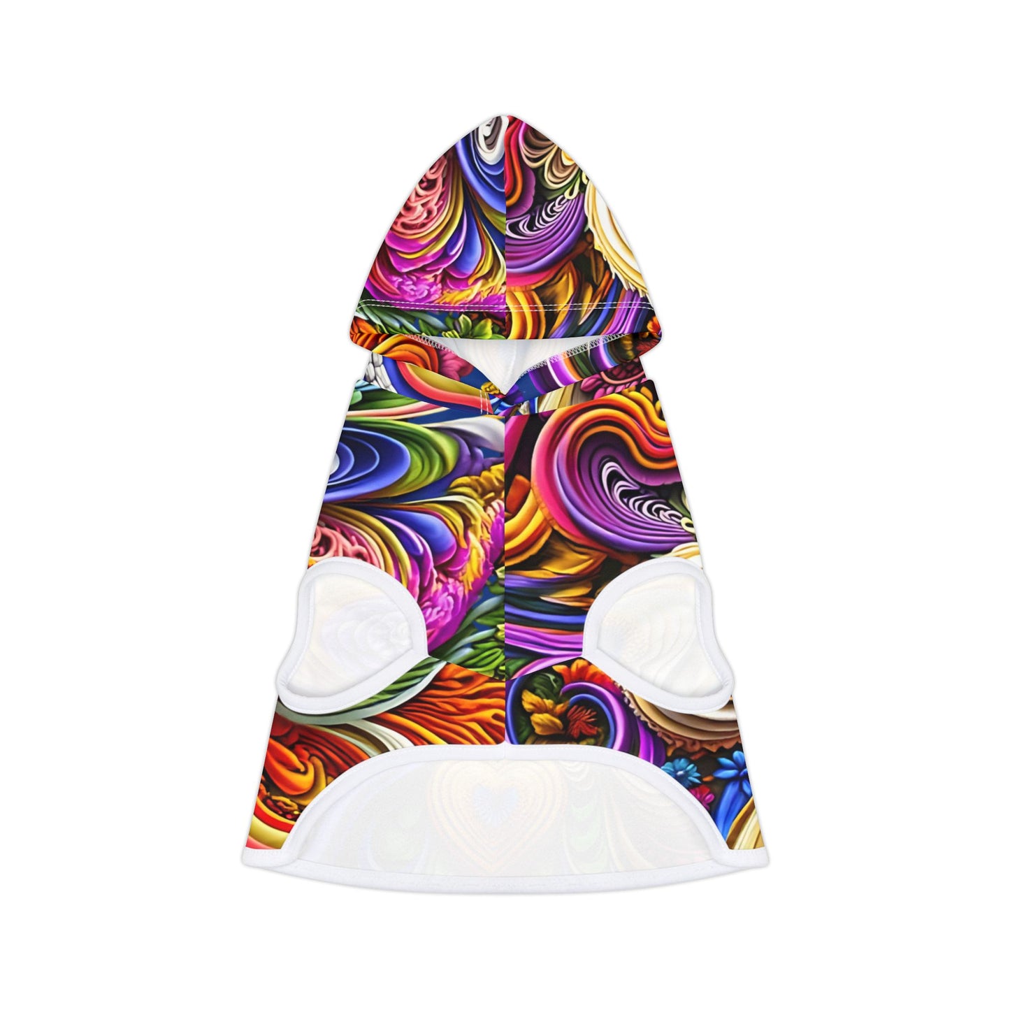 Vibrant Pet Hoodie for Stylish Dogs, Colorful Dog Sweater, Pet Fashion, Cozy Dog Attire, Ideal Gift for Dog Lovers
