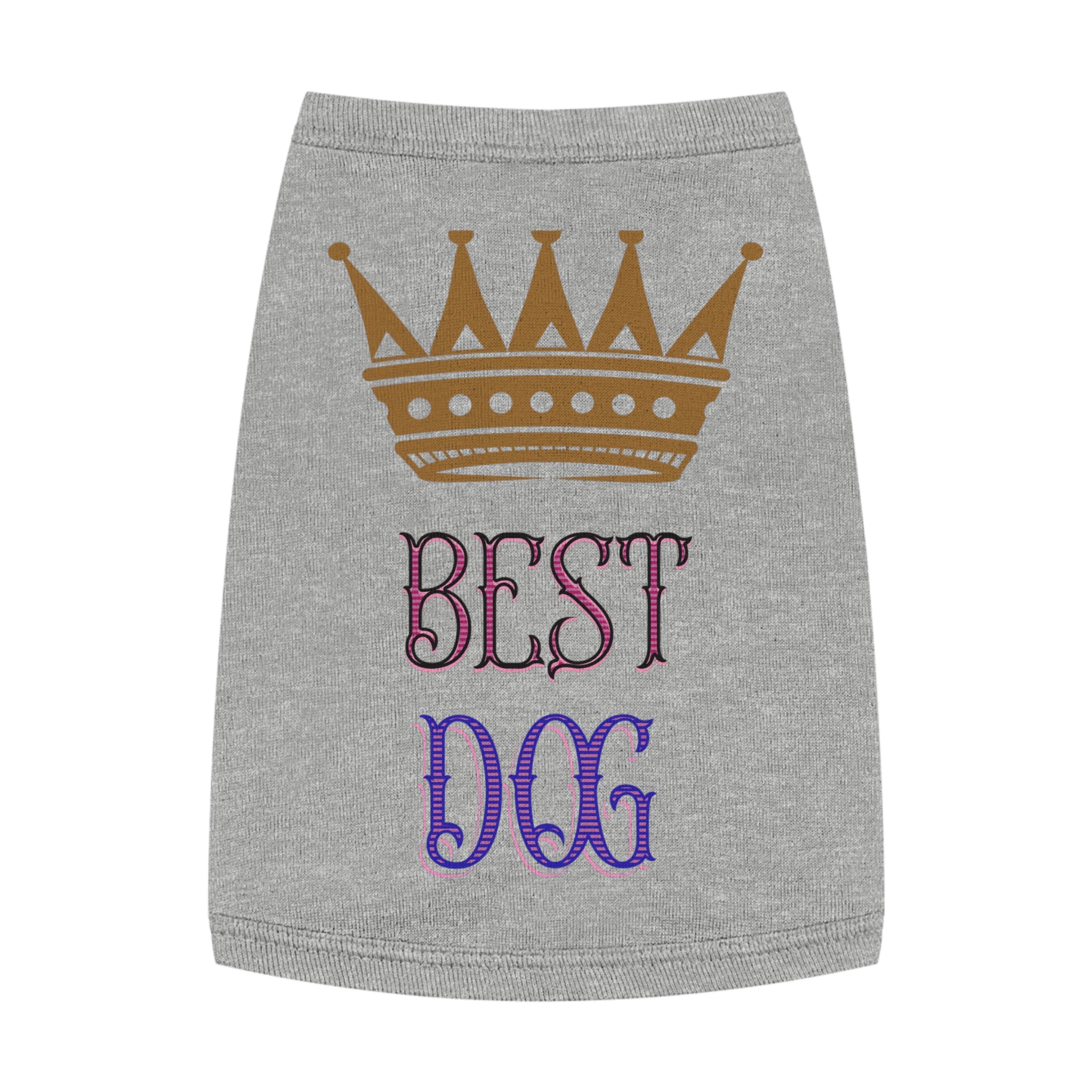 Royal Best Dog Tank Top, Dog Apparel, Pet Clothing, Dog Gift, Funny Pet Shirts, Dog Lover Gift